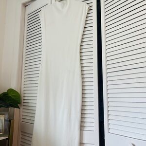 Zara White Maxi Dress